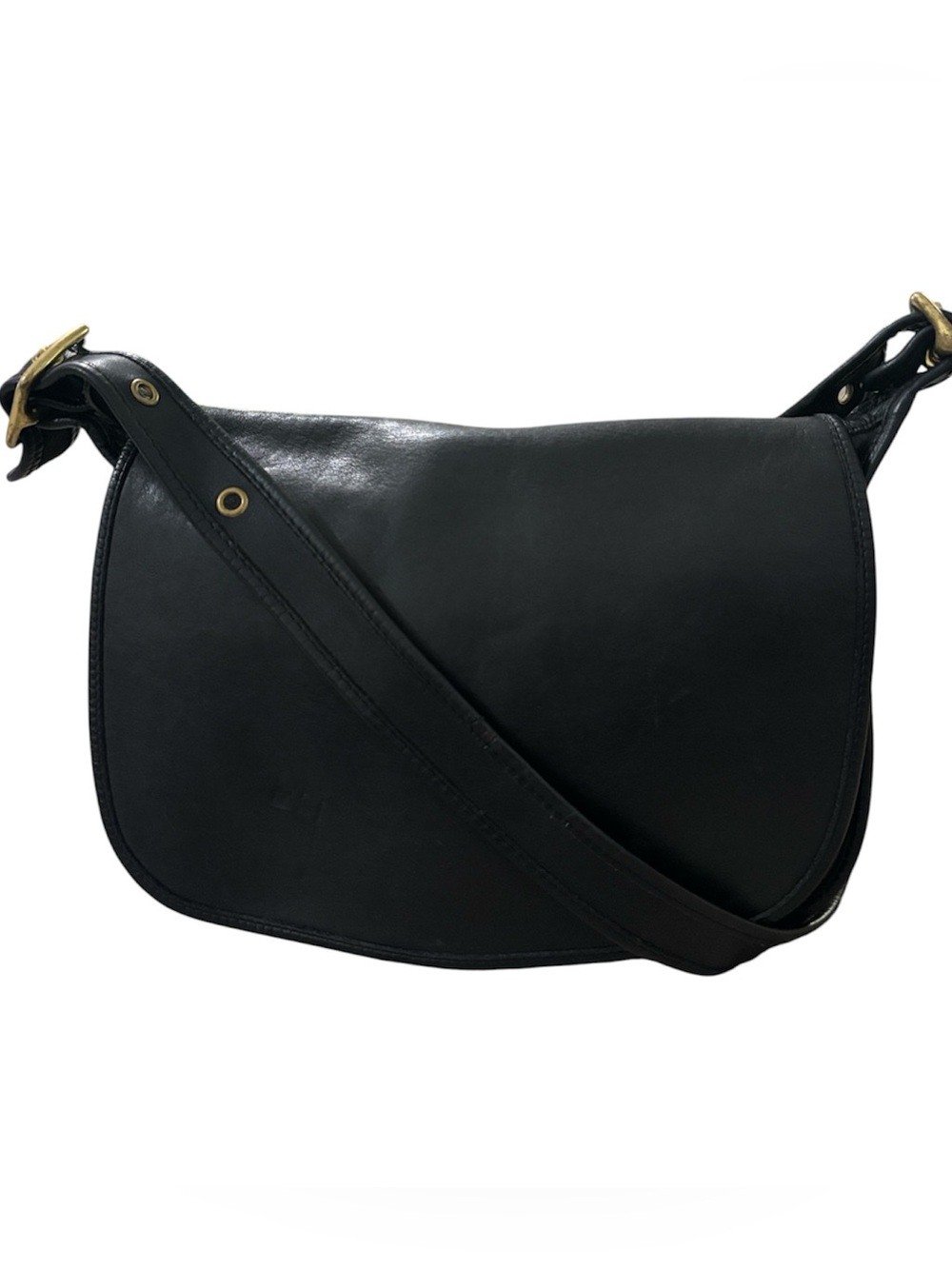 Vintage Coach 9951 Patricia Legacy Black Leather Shoulder Crossbody‎ Purse